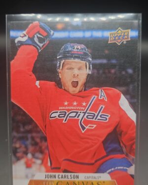 2020-21 Upper Deck Series 1 UD Canvas John Carlson #C85 Card