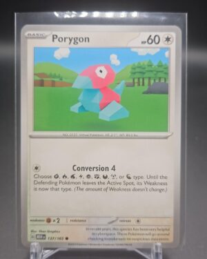 Porygon 137/165 Scarlet & Violet 151 Pokemon TCG Card