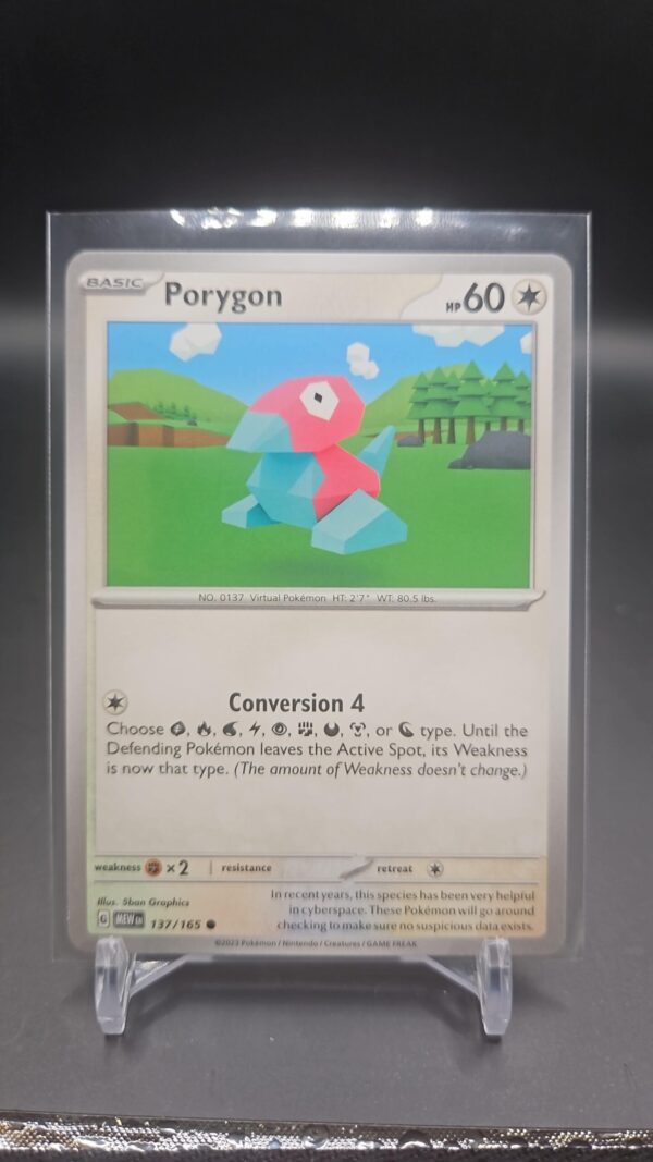 Porygon 137/165 Scarlet & Violet 151 Pokemon TCG Card