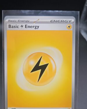 Pokemon TCG S&V 151 SVE EN 004 Basic Lightning Energy - English