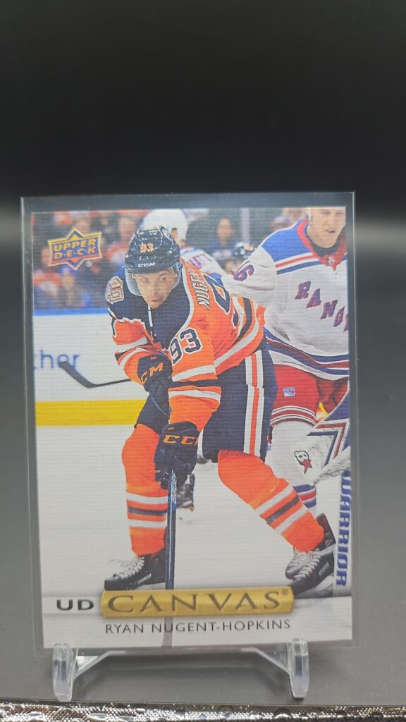 2019-20 Upper Deck UD Canvas Ryan Nugent-Hopkins #C85 Card