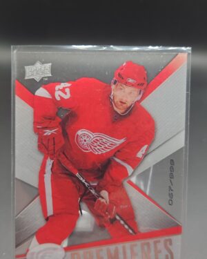 Mattias Ritola, Ice Premieres, 2008-09, Upper Deck, Rookie Card, #139, /999, Detroit Red Wings