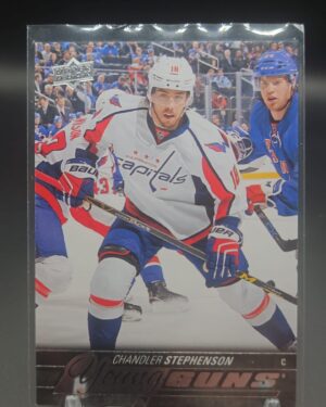 2015-16 Upper Deck Series 2 Young Guns Chandler Stephenson #484 Rookie Card