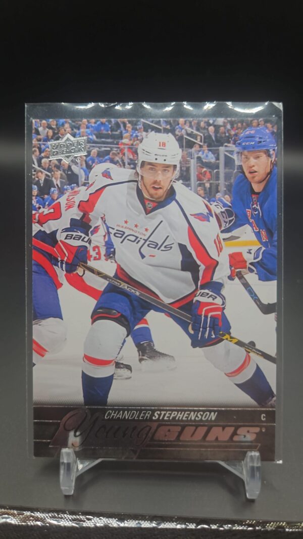 2015-16 Upper Deck Series 2 Chandler Stephenson Young Guns #484