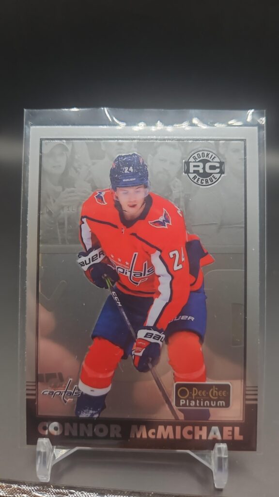 2020-21 O-Pee-Chee Platinum Retro Marquee Rookies Connor McMichael #R-98 Card