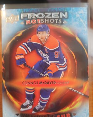 2024-25 UD Tim Hortons FROZEN HOTSHOTS CONNOR MCDAVID# FH-18