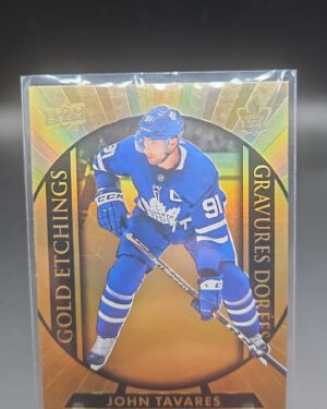 John Tavares 2020-21 Upper Deck Tim Hortons - Gold Etchings #G-2