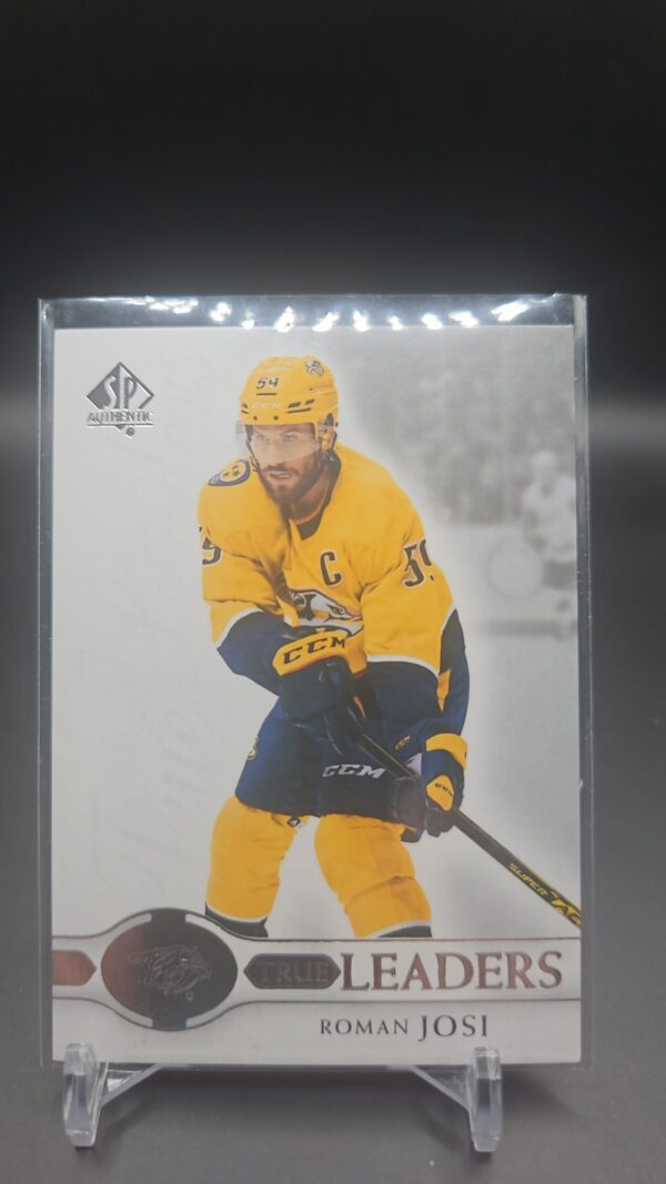 2022-23 SP Authentic True Leaders Roman Josi Nashville Predators #TL-RJ
