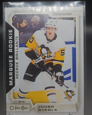2018-19 O-Pee-Chee Update Marquee Rookie Juuso Riikola #646 Card