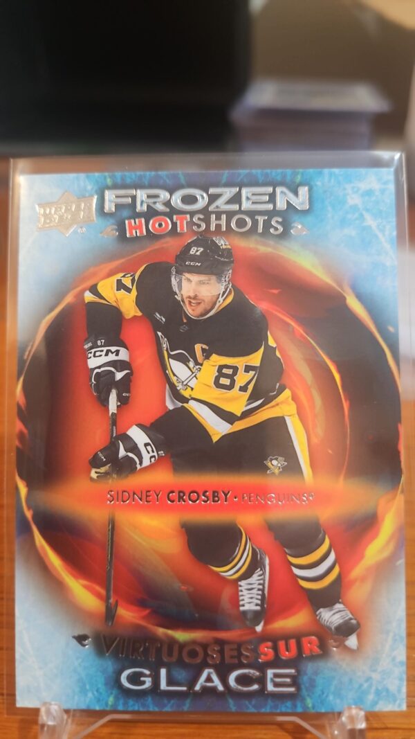 2024-25 UD Tim Hortons FROZEN HOTSHOTS SIDNEY CROSBY #FH-1