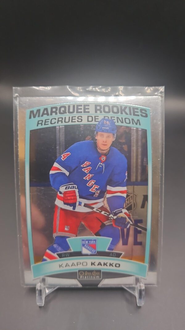 2019 19-20 OPC O-PEE-CHEE PLATINUM MARQUEE ROOKIES RANGERS KAAPO KAKKO #199
