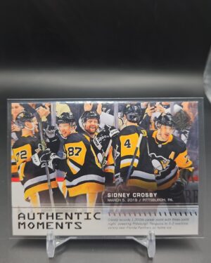 2019-20 SP Authentic Moments Sidney Crosby #102 Card