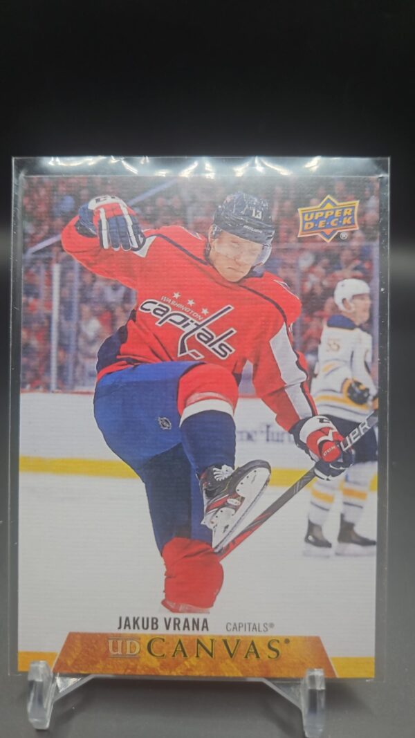 2020-21 Upper Deck UD Canvas Jakub Vrana Washington Capitals #C86