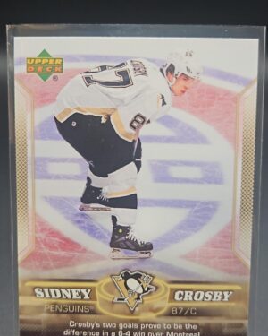 Sidney Crosby, Phenomenal Beginning, 2005-06, Upper Deck, #19, Pittsburgh Penguins