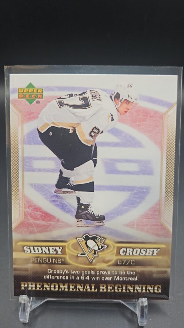 2005-06 Upper Deck Phenomenal Beginning Sidney Crosby #19