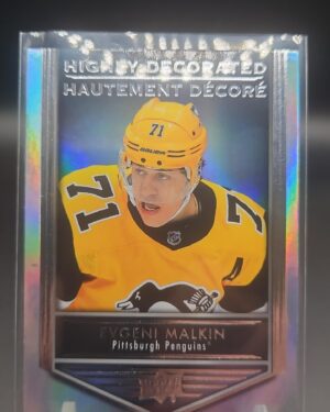 2019-20 Tim Hortons Highly Decorated Evgeni Malkin #HD-11 Card