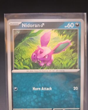 Nidoran M 032/165 Common Scarlet & Violet 151 Pokemon tcg Card