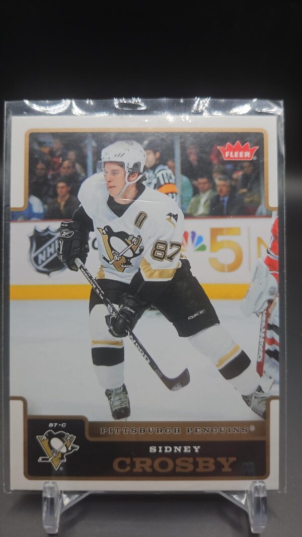 Sidney Crosby 2006-07 Fleer hockey #154 Pittsburgh Penguins