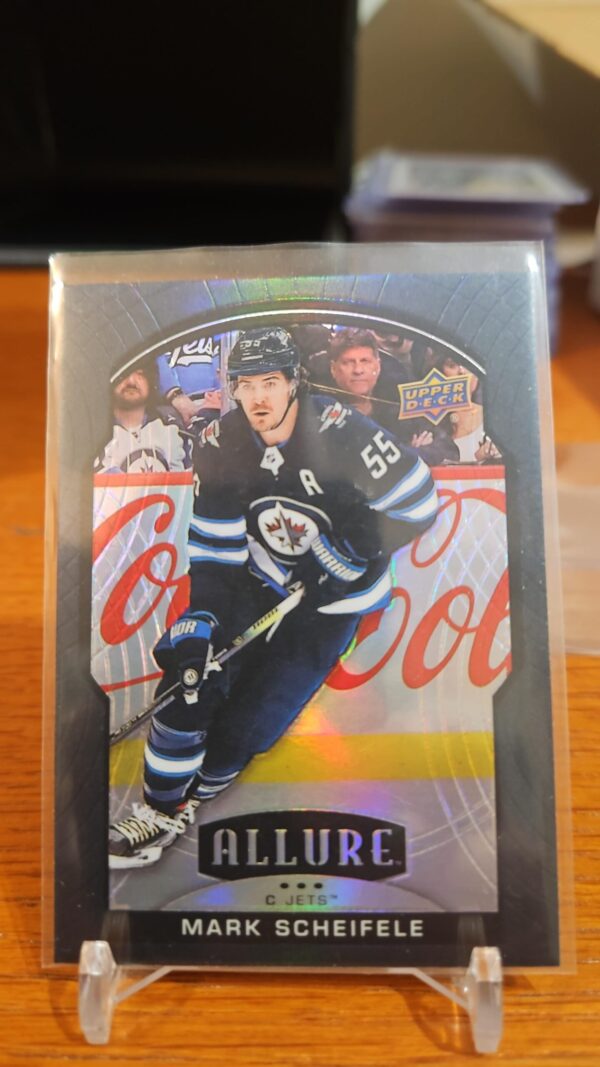 20-21 Upper Deck Allure Black Rainbow Mark Scheifele #61