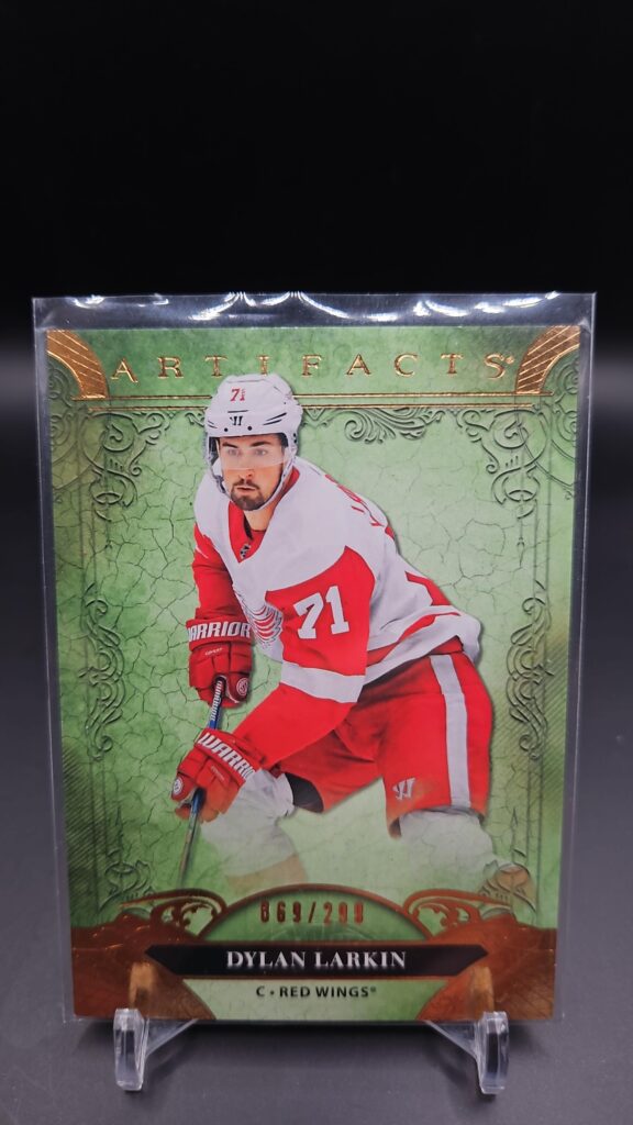 Dylan Larkin 2020-21 Upper Deck Artifacts Stars Copper /299 #117 card