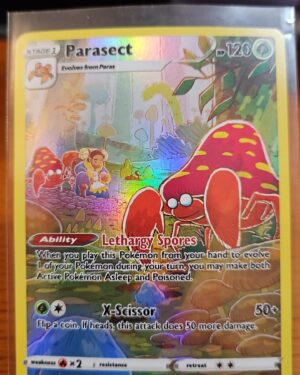 Pokemon TCG Parasect Lost Origin TG01/TG30 Holo Ultra Rare