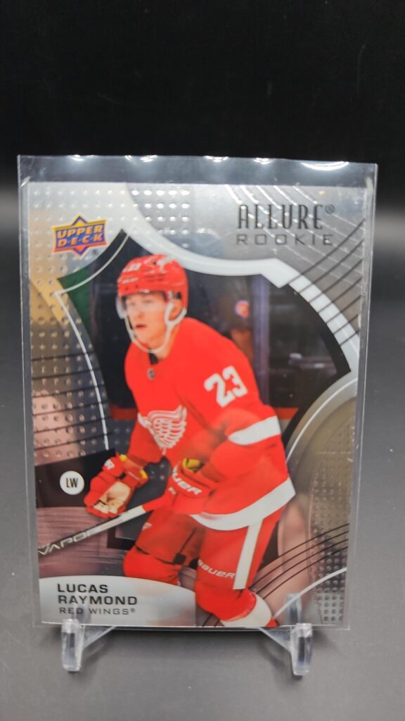 Lucas Raymond 2021-22 Upper Deck Allure #109 Rookie card