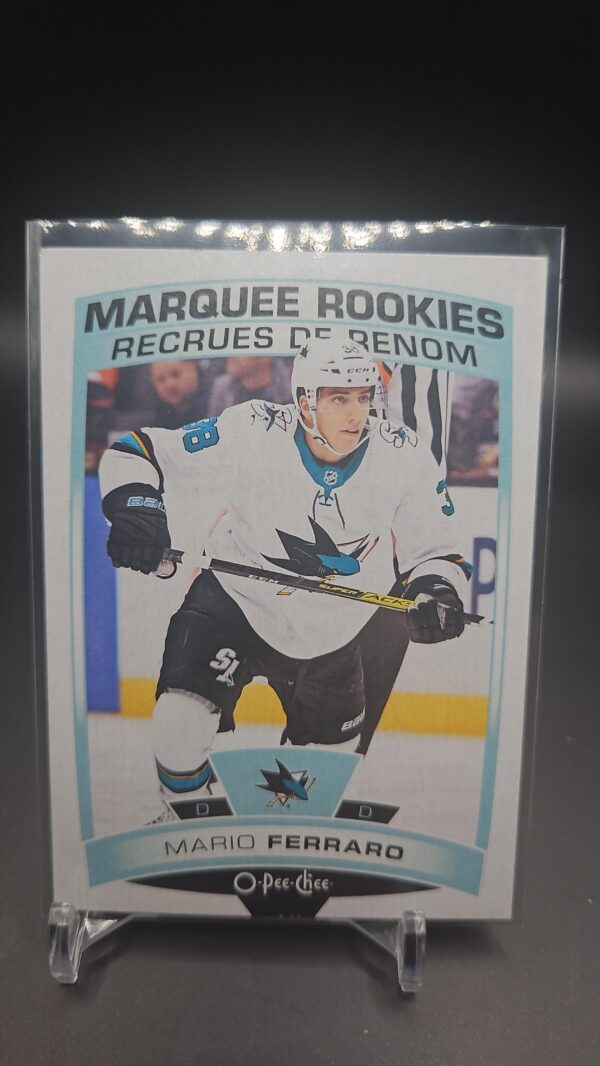 2019-20 O-Pee-Chee Hockey #638 Mario Ferraro RC