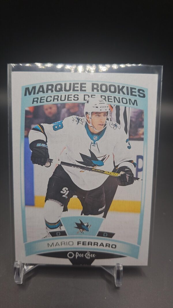 2019-20 O-Pee-Chee Hockey #638 Mario Ferraro RC