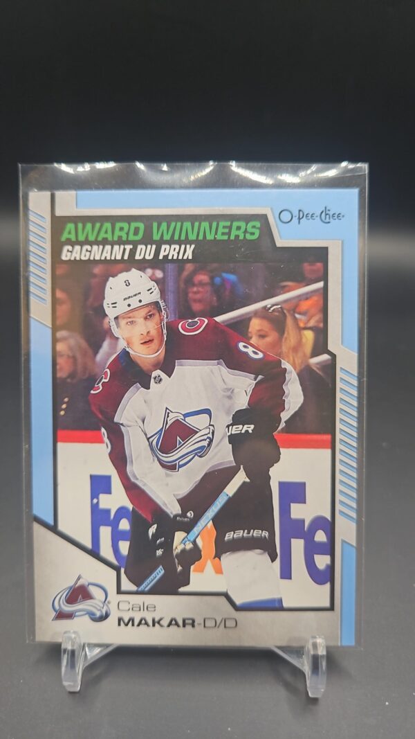 2020-21 O-Pee-Chee Update Award Winners Cale Makar#603 Colorado Avalanche