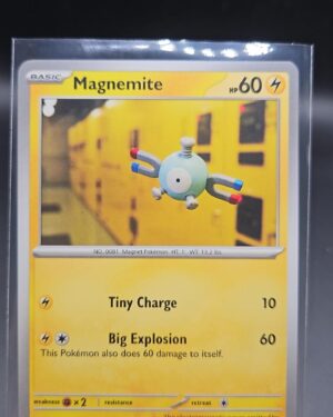 Magnemite 081/165 Common Scarlet and Violet 151 Pokemon TCG