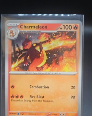 Charmeleon 005/165 Uncommon Scarlet & Violet 151 Pokemon Card
