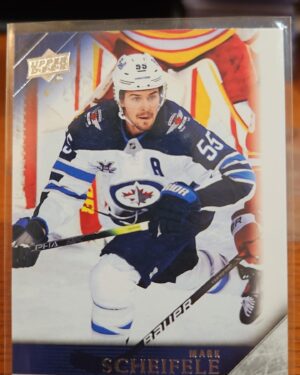 2020 20-21 UD EXTENDED 05-06 TRIBUTE BASE WINNIPEG JETS MARK SCHEIFELE #T-74