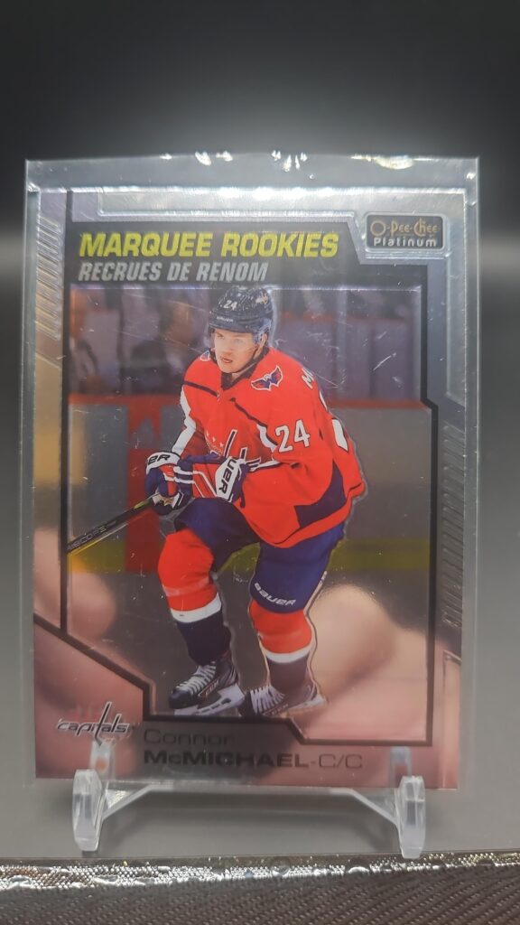 2020-21 O-Pee-Chee Platinum Marquee Rookies Connor McMichael #154 Card