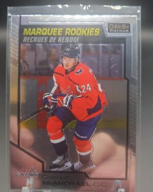 2020-21 O-Pee-Chee Platinum Marquee Rookies Connor McMichael #154 Card