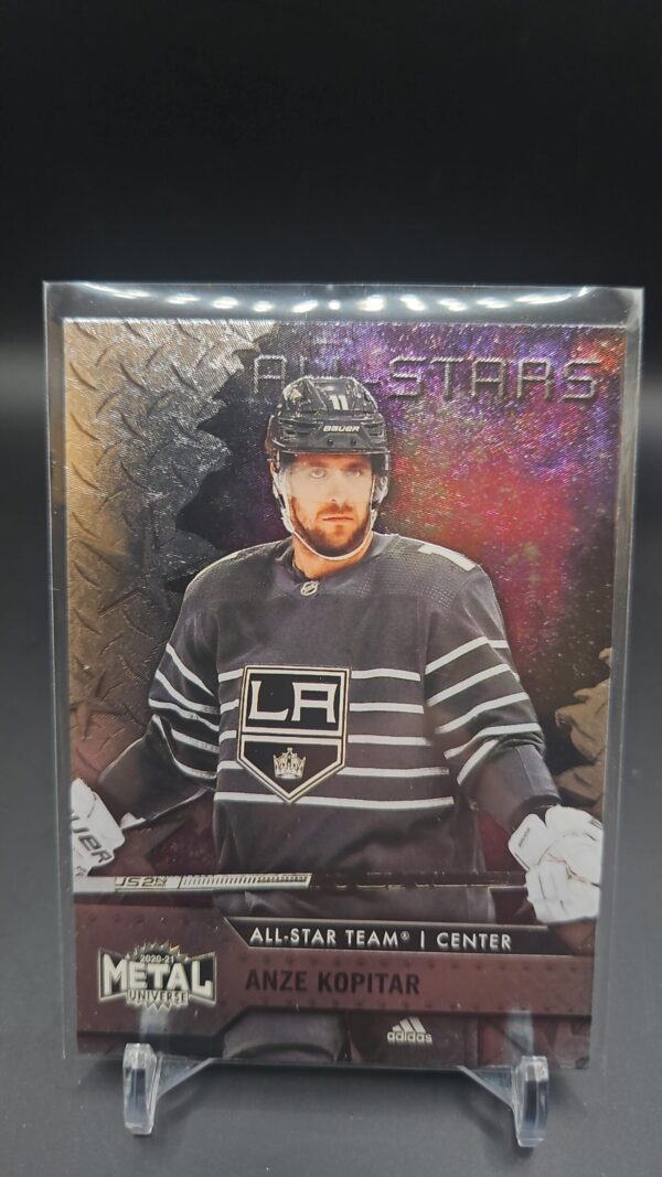 20-21 UD NHL Metal Universe Sky Box All-Star #157 Anze Kopitar