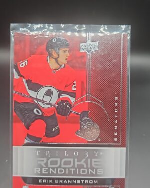 2019-20 Upper Deck Trilogy Renditions Erik Brannstrom Rookie #RR-5 Card