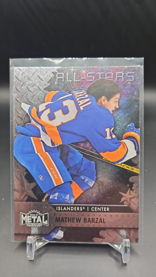 2020-21 Metal Universe All-Stars Mathew Barzal #152 New York Islanders
