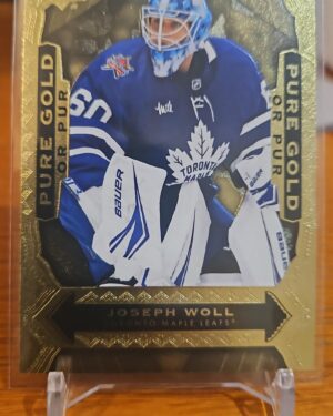 2024-25 Upper Deck Tim Hortons Pure Gold #PG-5 Joseph Woll hockey card