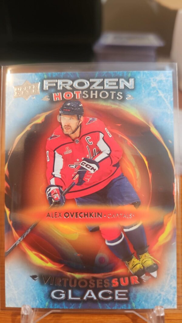 2024-25 UD Tim Hortons FROZEN HOTSHOTS ALEX OVECHKIN # FH-12