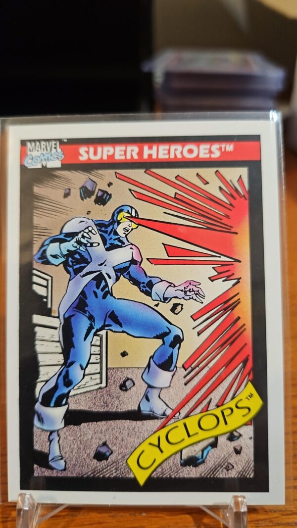 Cyclops 1990 Impel Marvel Universe Super Heroes #8