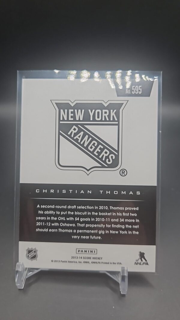 2013 Score #595 Christian Thomas Hot Rookies RC - Image 2