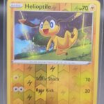 Helioptile - 049/159 - Reverse Holo - Crown Zenith - Pokemon Car
