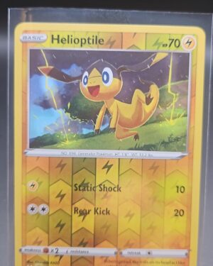 Helioptile - 049/159 - Reverse Holo - Crown Zenith - Pokemon Car