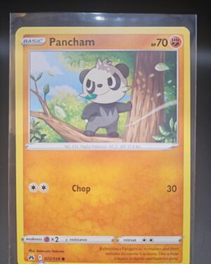 Pancham 072/159 NM Pokemon TCG Card Crown Zenith ENG 2023 Fighting