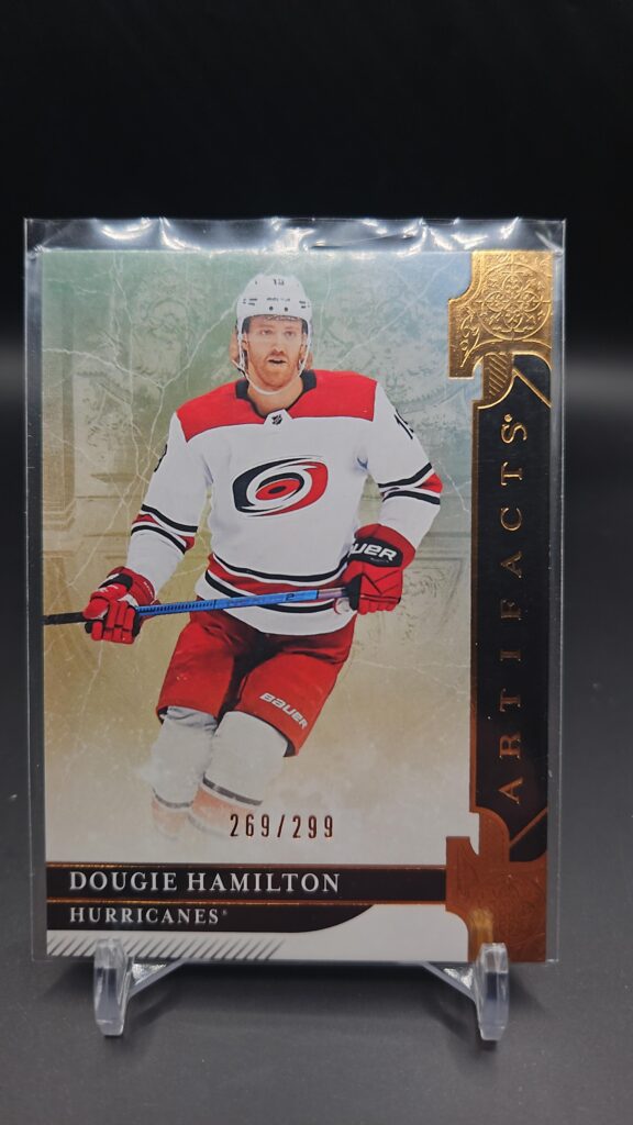 2019-20 Upper Deck Artifacts Copper Dougie Hamilton #14 Card