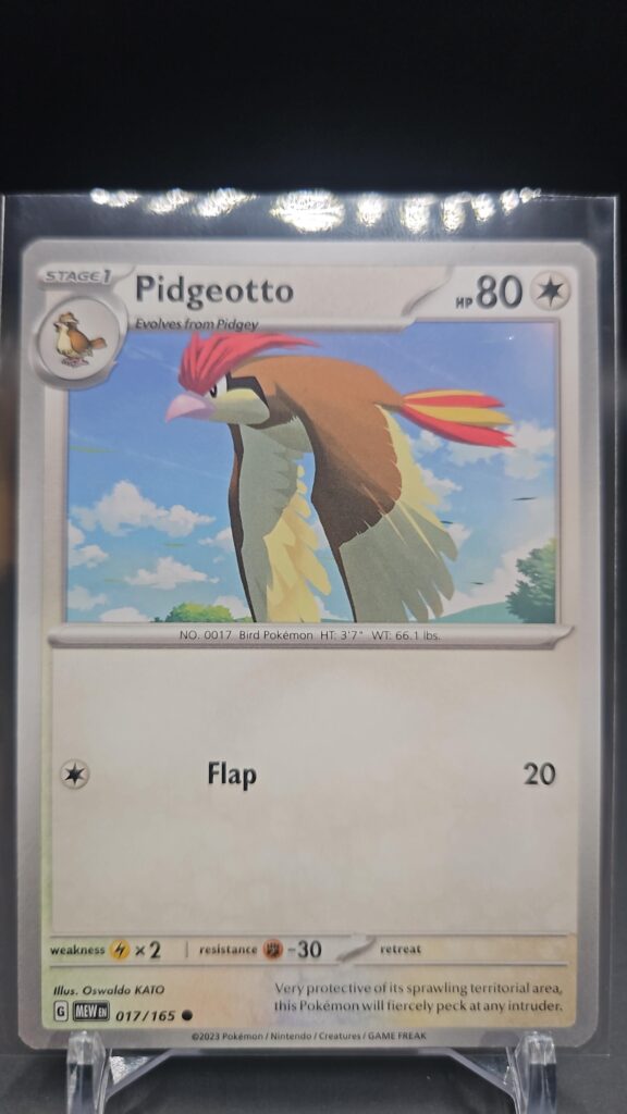 Pidgeotto 151 Scarlet & Violet Pokémon Card