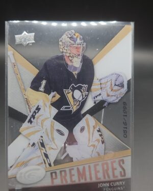 2008-09 Upper Deck Ice Premieres John Curry #175 Rookie /999 Card