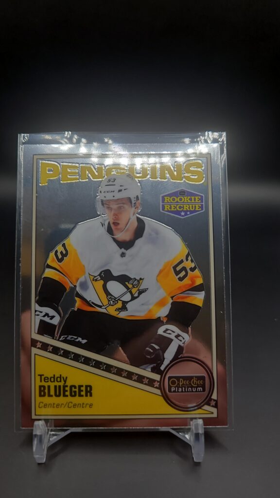 2019-20 O-Pee-Chee Platinum Retro Marquee Rookies Teddy Blueger #R-88 Card