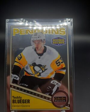 2019-20 O-Pee-Chee Platinum Retro Marquee Rookies Teddy Blueger #R-88 Card