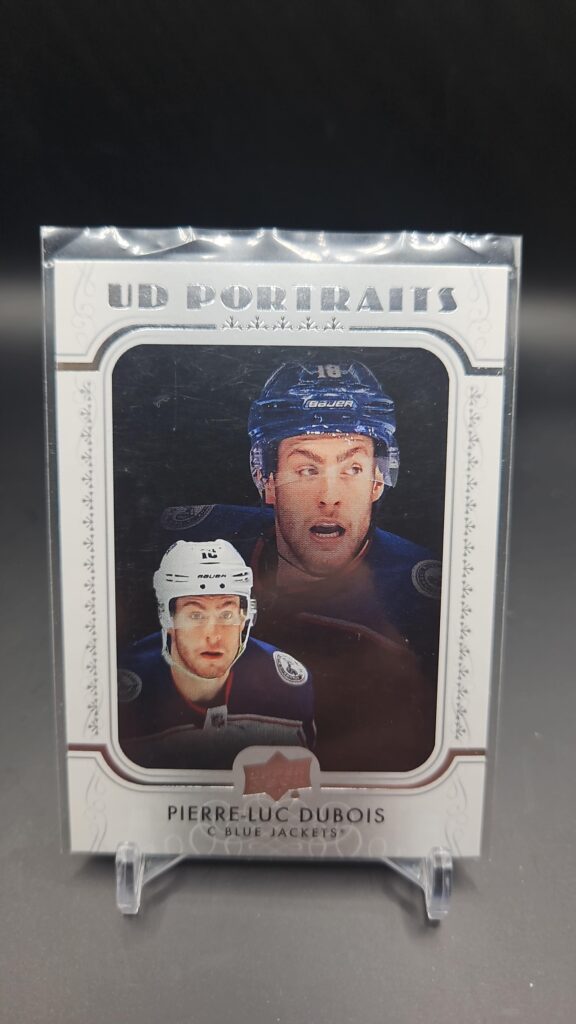 2019-20 Upper Deck Series 1 UD Portraits Pierre-Luc Dubois #P-6 Card